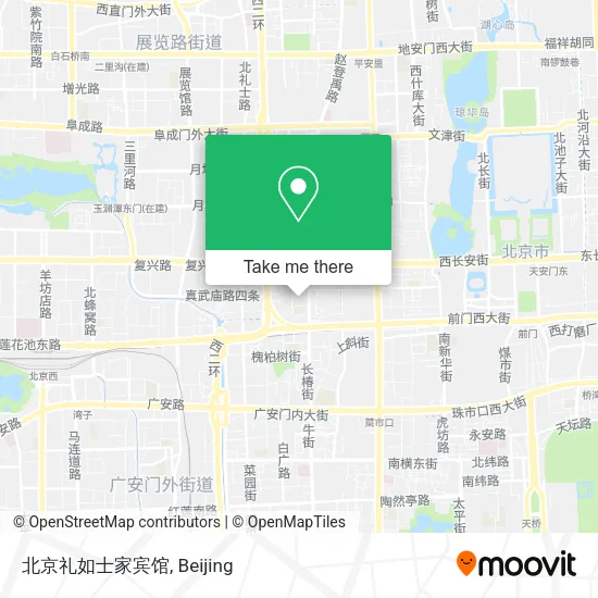 北京礼如士家宾馆 map