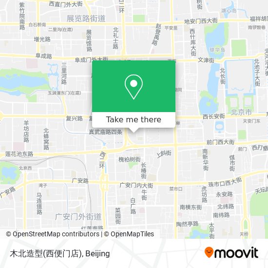 木北造型(西便门店) map