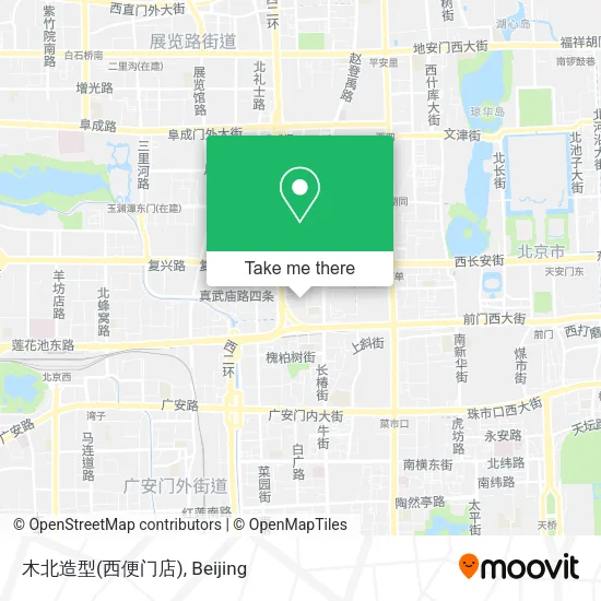 木北造型(西便门店) map