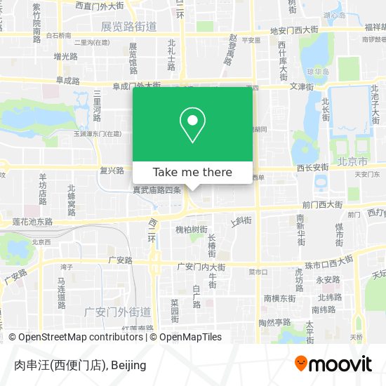 肉串汪(西便门店) map