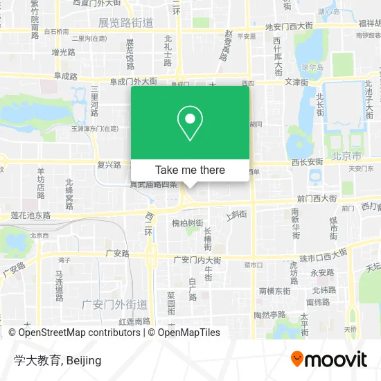学大教育 map