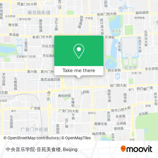 中央音乐学院-音苑美食楼 map