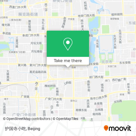 护国寺小吃 map