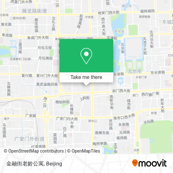 金融街老龄公寓 map