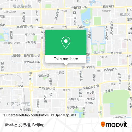 新华社-发行楼 map