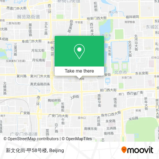 新文化街-甲58号楼 map