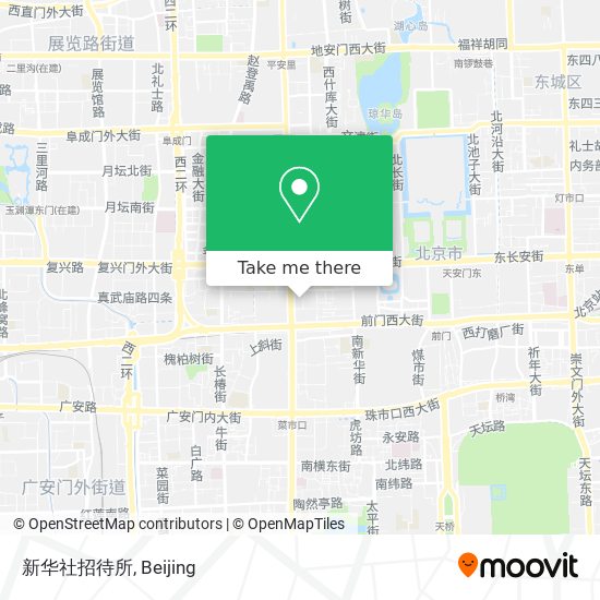 新华社招待所 map