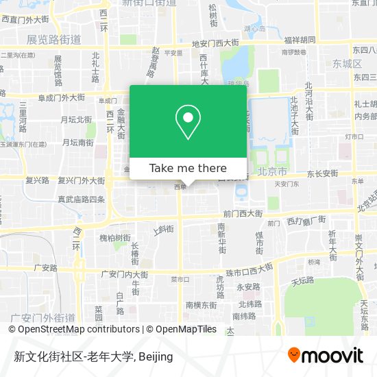新文化街社区-老年大学 map