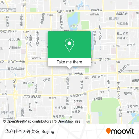 华利佳合天锋宾馆 map