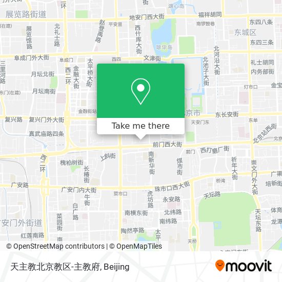 天主教北京教区-主教府 map