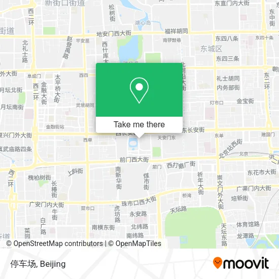停车场 map