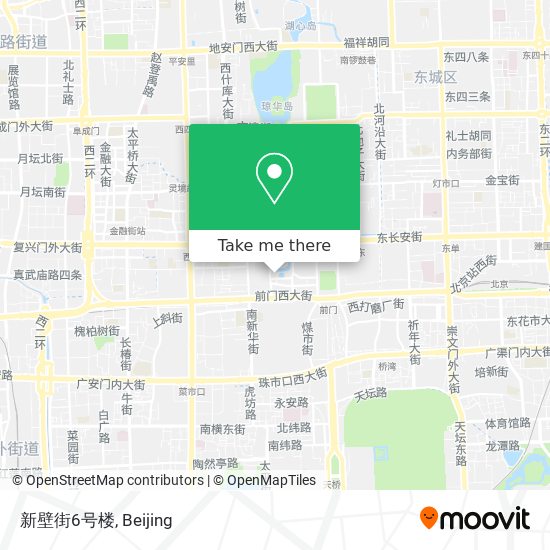 新壁街6号楼 map