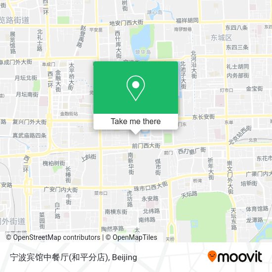 宁波宾馆中餐厅(和平分店) map