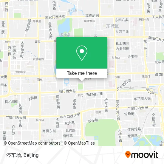 停车场 map