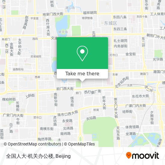 全国人大-机关办公楼 map