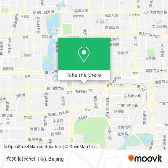 东来顺(天安门店) map