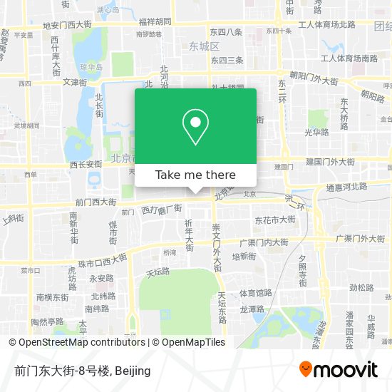 前门东大街-8号楼 map