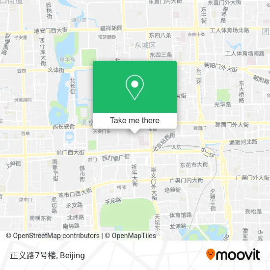 正义路7号楼 map