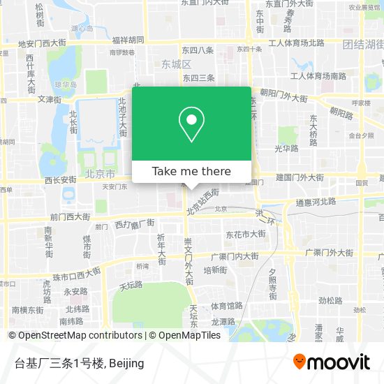 台基厂三条1号楼 map
