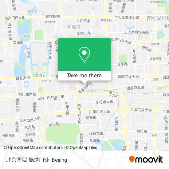 北京医院-肠道门诊 map