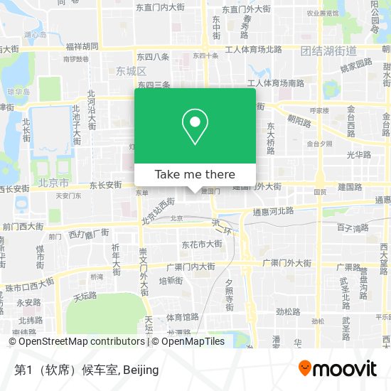 第1（软席）候车室 map
