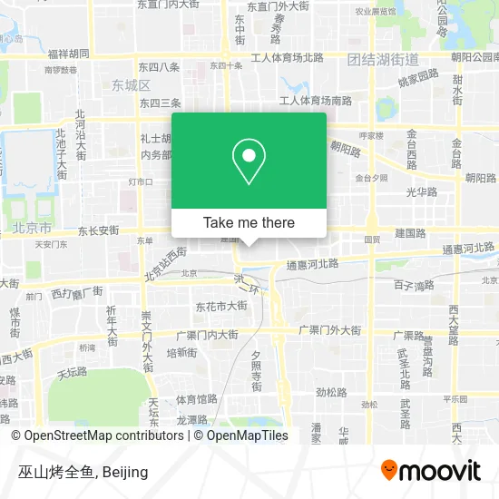 巫山烤全鱼 map