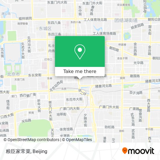 粮臣家常菜 map