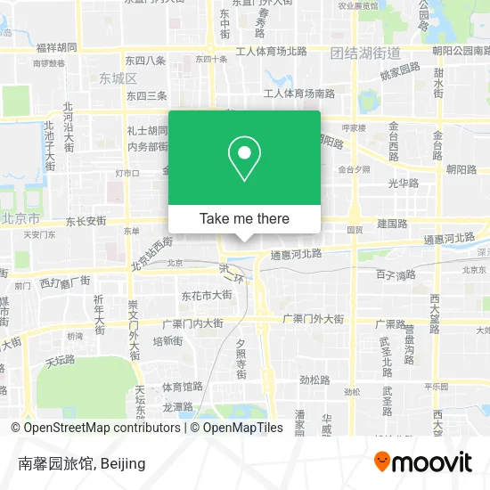 南馨园旅馆 map