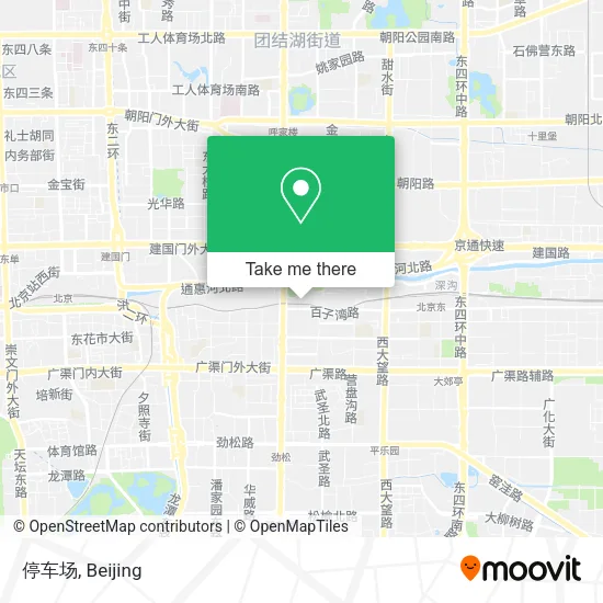 停车场 map