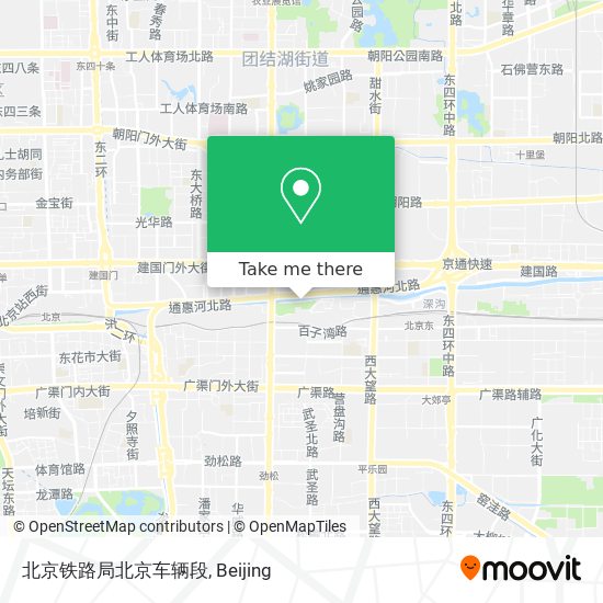 北京铁路局北京车辆段 map