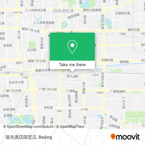 瑞兆酒店国贸店 map