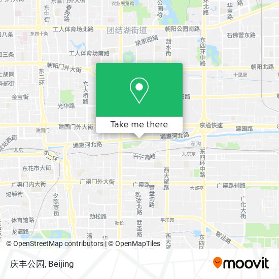庆丰公园 map