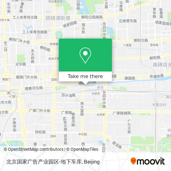 北京国家广告产业园区-地下车库 map