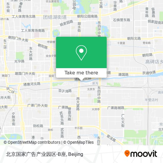 北京国家广告产业园区-B座 map