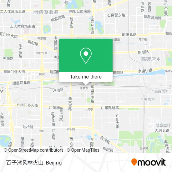百子湾风林火山 map