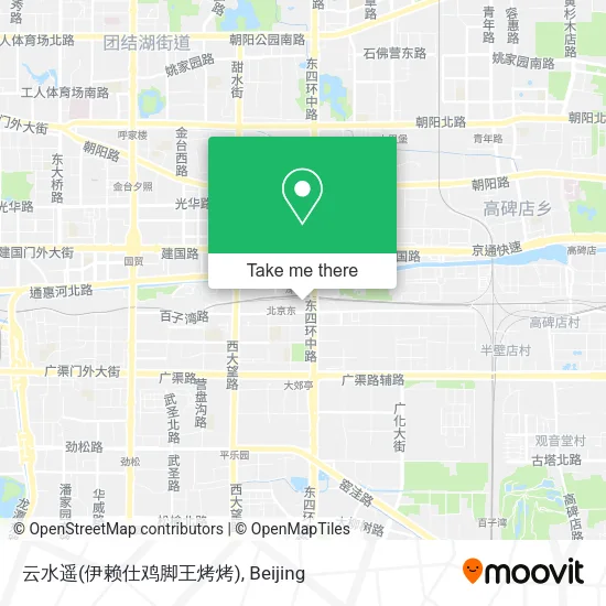 云水遥(伊赖仕鸡脚王烤烤) map