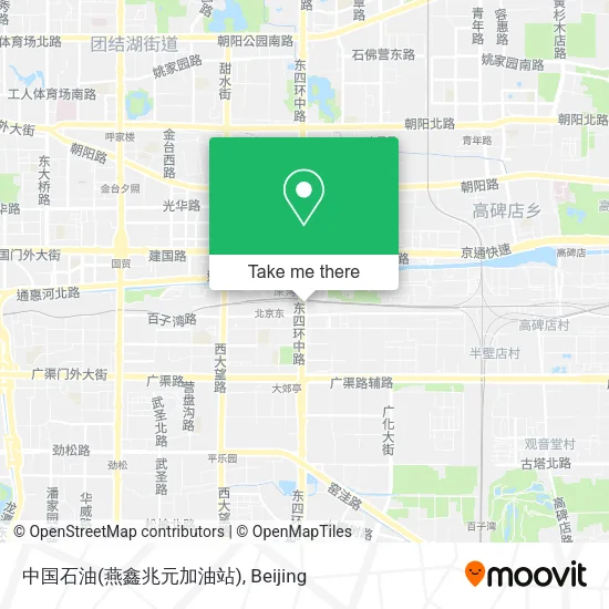 中国石油(燕鑫兆元加油站) map