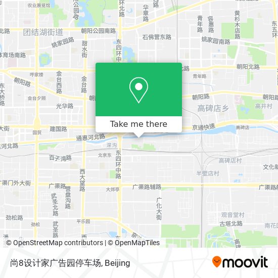 尚8设计家广告园停车场 map
