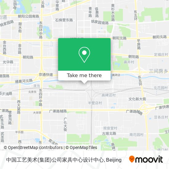 中国工艺美术(集团)公司家具中心设计中心 map