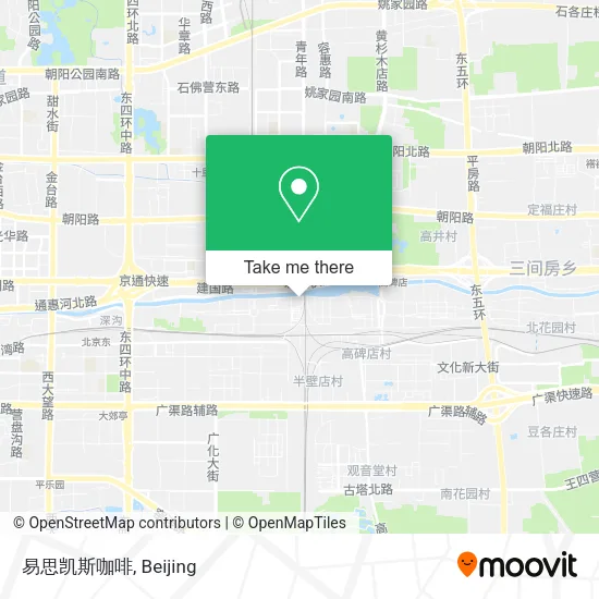 易思凯斯咖啡 map