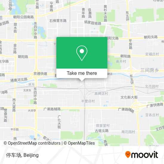 停车场 map