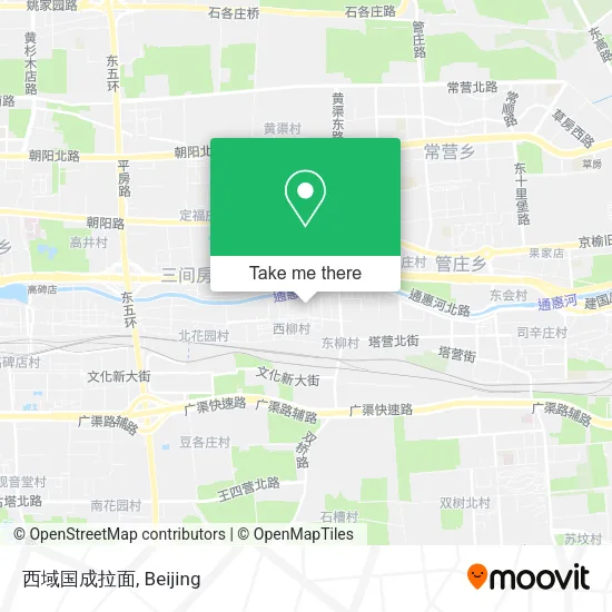 西域国成拉面 map