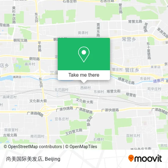 尚美国际美发店 map