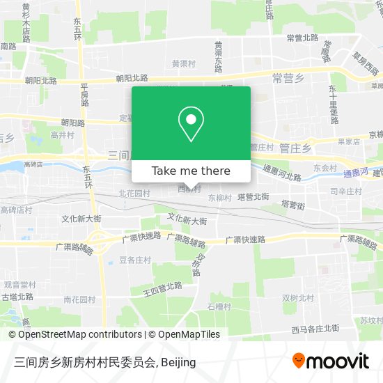 三间房乡新房村村民委员会 map