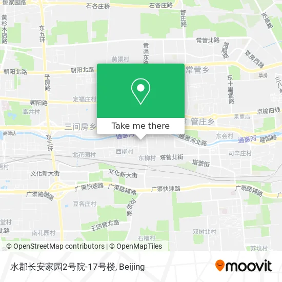 水郡长安家园2号院-17号楼 map