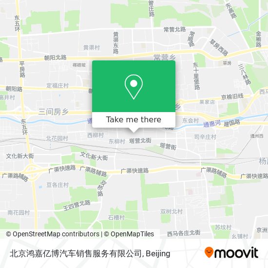 北京鸿嘉亿博汽车销售服务有限公司 map