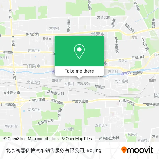 北京鸿嘉亿博汽车销售服务有限公司 map