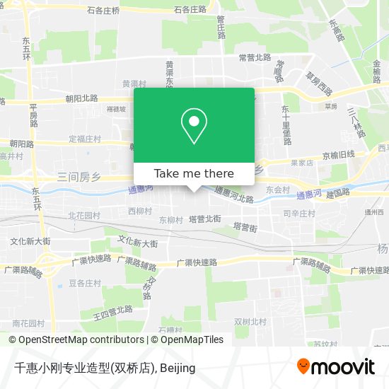 千惠小刚专业造型(双桥店) map