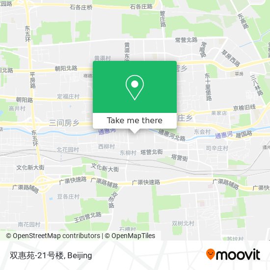 双惠苑-21号楼 map