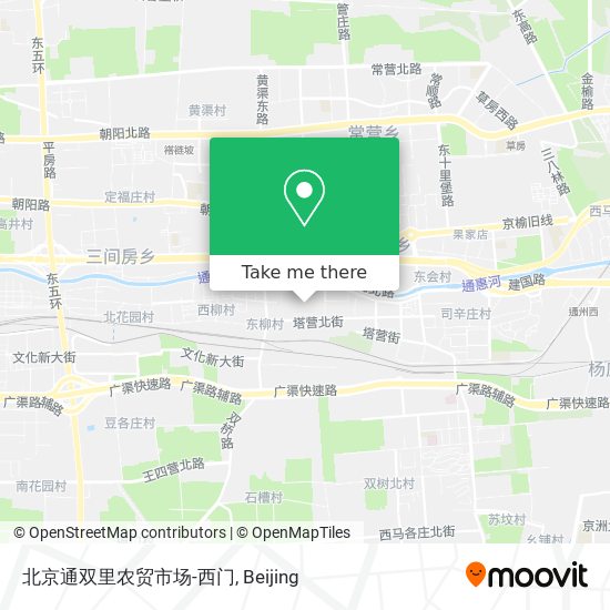 北京通双里农贸市场-西门 map